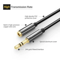Kabel UGREEN audio produžni, 3,5mm muški na 3,5mm ženski, 1.5m