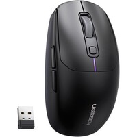 Miš UGREEN bežični, 5000DPI, 2.4G+BT, crni