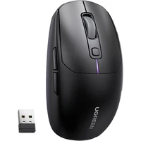Miš UGREEN bežični, 5000DPI, 2.4G+BT, crni