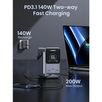 Baterija UGREEN prijenosna, punjiva, 48.000mAh, 300W, s pametnim digitalnim zaslonom