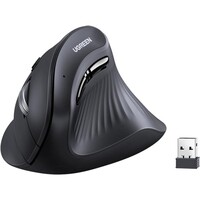 Miš UGREEN bežični, ergonomski, vertikalni, Bluetooth + Wi-Fi