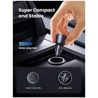 Punjač UGREEN za automobil, 63W, USB + USB-C