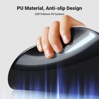 Podloga za miš UGREEN ergonomska, s osloncem za zapešće, crna