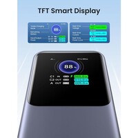 Baterija UGREEN prijenosna, 20.000mAh, 130W, s pametnim digitalnim zaslonom