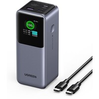 Baterija UGREEN prijenosna, 20.000mAh, 130W, s pametnim digitalnim zaslonom