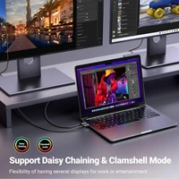 Kabel UGREEN USB-C na DisplayPort 1.4, 8K@60Hz, 4K@240Hz, 3m