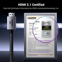 Kabel UGREEN HDMI 2.1 Ultra 8K, 2m