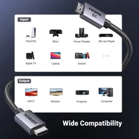 Kabel UGREEN HDMI 2.1 Ultra 8K, 3m