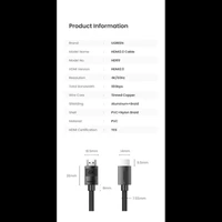Kabel UGREEN HDMI 2.0, 4K, 3m