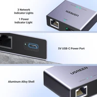 UGREEN mrežni razdjelnik (switch)
