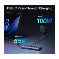 Docking stanica UGREEN USB-C 6u1, 100W PD