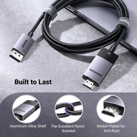 Kabel UGREEN DisplayPort na HDMI, 8K@60Hz, 1m
