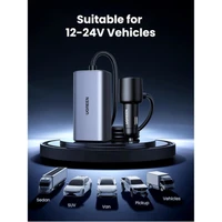 Punjač UGREEN za automobil, 150W, 4 priključka