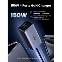 Punjač UGREEN za automobil, 150W, 4 priključka