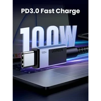 Kabel UGREEN USB-C na USB-C, 100W, 0,5m