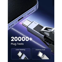 Kabel UGREEN USB-C na USB-C, 100W, 0,5m