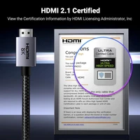 Kabel UGREEN HDMI 2.1 Ultra 8K, 1m