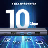 Hub UGREEN USB-C 7u1