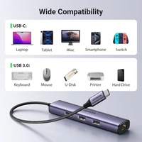 Hub UGREEN USB-C 4u1