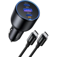 Punjač UGREEN za automobil, 130W, s 1m USB-C kabelom
