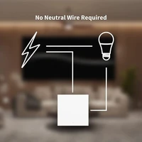 Pametna zidna sklopka AQARA Zigbee s relejem H1 EU, jednostruka, bez neutralnog vodiča