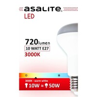 LED žarulja ASALITE E27 R63 10W 3000K 720lm