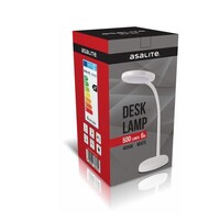 Stolna svjetiljka ASALITE 6W, 4000K, 500lm, bijela