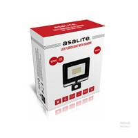 LED reflektor ASALITE 10W 6500K, 800lm + senzor