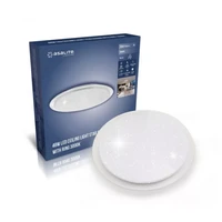 LED stropna svjetiljka ASALITE LILY 48W 3000K 4320lm, okrugla, zvijezda/efekt svjetlucanja