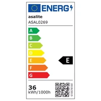 Premium IP65 LED ugradbena svjetiljka ASALITE Triproof 120cm 36W 4500K (4000lm)