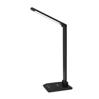 S prigušivanjem LED stolna svjetiljka ASALITE 7W 450lm CCT bežični USB, crna