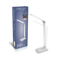Stolna LED svjetiljka ASALITE s prigušivanjem 7W 450lm CCT bežični USB, srebrna