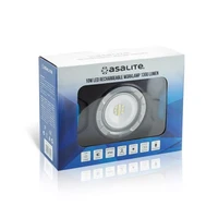 LED 10W punjivi reflektor ASALITE 1300lm + 2x18650 2200mAh baterije