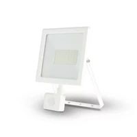 LED reflektor ASALITE 50W 4500K (4500lm) + senzor, slim, bijeli