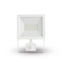 LED reflektor ASALITE 50W 4500K (4500lm) + senzor, slim, bijeli