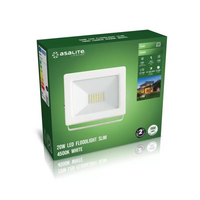 LED reflektor ASALITE 20W 4500K (1800lm), slim, bijeli