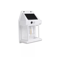 LED solarna zidna svjetiljka ASALITE IP44 3W 3000K (100lm), bijela