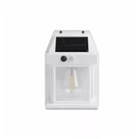 LED solarna zidna svjetiljka ASALITE IP44 3W 3000K (100lm), bijela