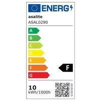LED reflektor ASALITE 10W 4500K (900lm), slim, bijeli