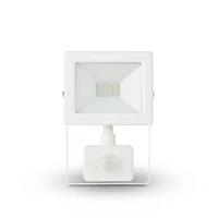 LED reflektor ASALITE 10W 4500K (900lm) + senzor, slim, bijeli