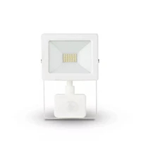 LED reflektor ASALITE 20W 4500K (1800lm) + senzor, slim, bijeli