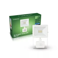 LED reflektor ASALITE 20W 4500K (1800lm) + senzor, slim, bijeli