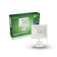 LED reflektor ASALITE 30W 4500K (2700lm) + senzor, slim, bijeli