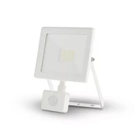 LED reflektor ASALITE 30W 4500K (2700lm) + senzor, slim, bijeli