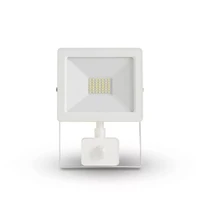 LED reflektor ASALITE 30W 4500K (2700lm) + senzor, slim, bijeli