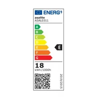 LED žarulja ASALITE A65 E27 - 18W, 4000K, 2000lm