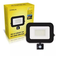 LED reflektor ASALIT tanki, površinski 20W 4500K (1800lm) + senzor