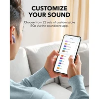 Slušalice bežične ANKER Soundcore K20i, ljubičaste