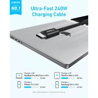Kabel ANKER Zolo USB-C na USB-C, 1m, 240W