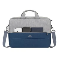 Torba za laptop RIVACASE 15.6", 7532, sivo-plava